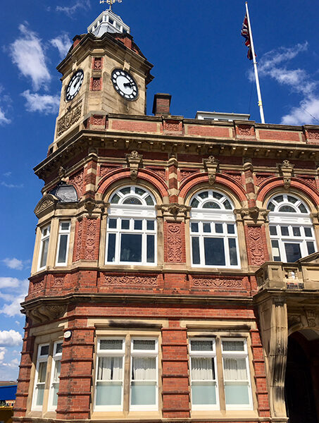 Scaffolding removed from Thornaby Town Hall